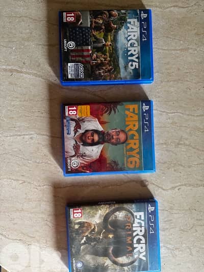 FARCRY BUNDLE PLAYSTATION- BUY 2 GET ONE FREE