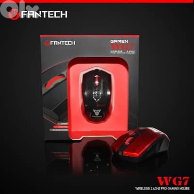 Fantech Garen WG7 Gaming Mouse - Black