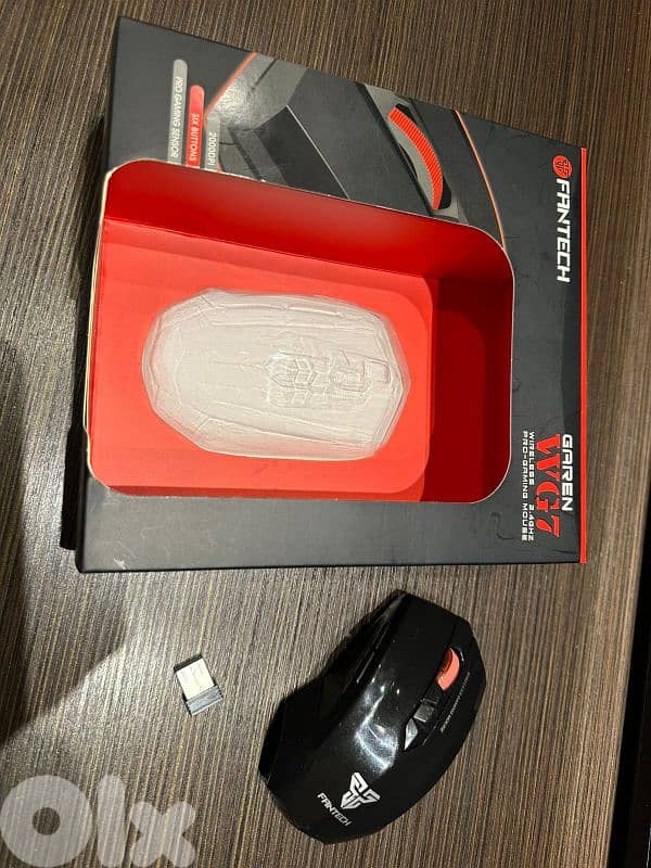 Fantech Garen WG7 Gaming Mouse - Black 1