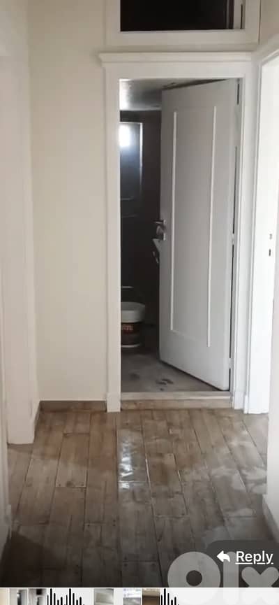 شقة منفوضة جديد في عاليه - خط الشام طابق ثالث ويوجد مصعد