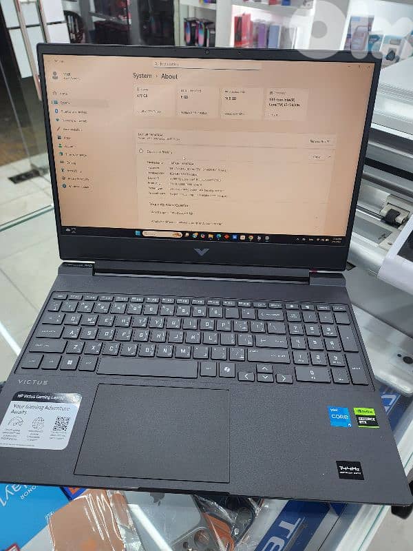 laptop hp gaming victus 5