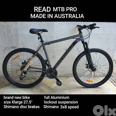 Reid mtb pro size L full Aluminium 3x8 spd