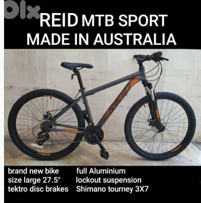 Reid MTB SPORT made in Australia 3x7 speed