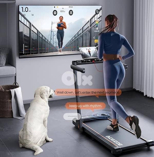 2 in 1 Foldable Treadmill for Home 5