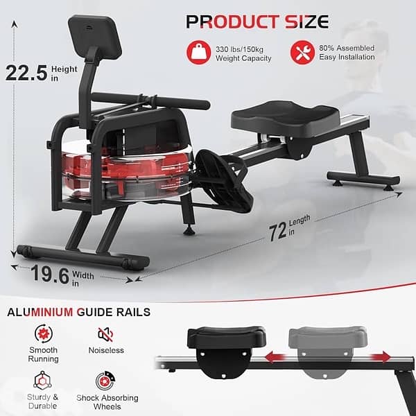 Kitopa Rowing Machine 3