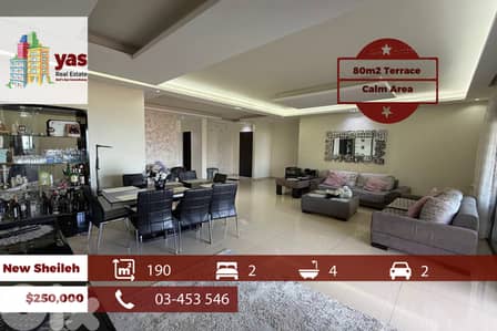 New Sheileh 190m2 | 80m2 Terrace | Panoramic View | Upgraded | WA