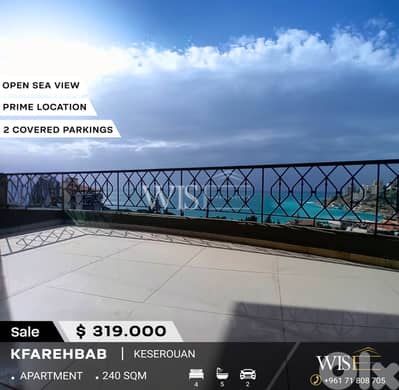 Stunning 240 SQM Apartment for SALE in Kfarhbab!