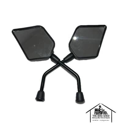 diamond shape mirror set for moto