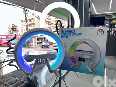 LED WIRELESS CHARGING SPEAKER