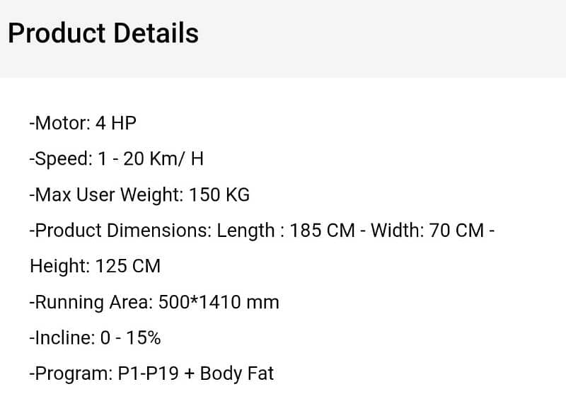 very good quality treadmill 4hp automatic inclinen 1