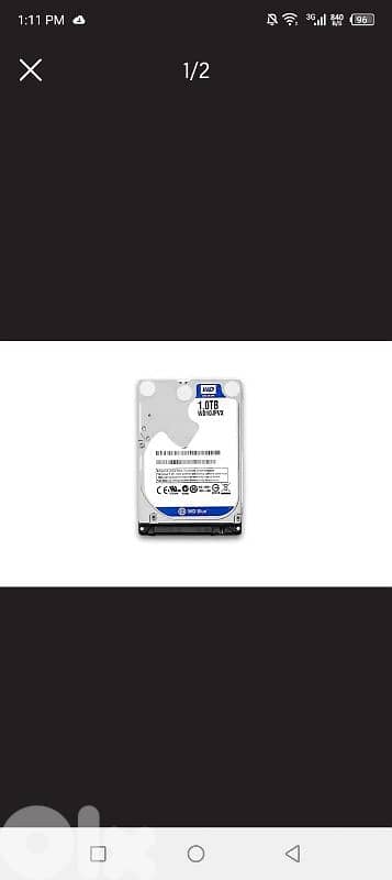Hard Disk 1TB like new 2,5inch
