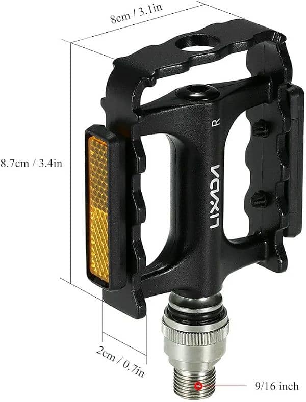 lixada bicycle pedal 3