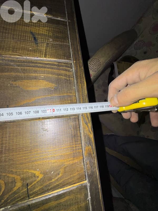 dinner table with 4 chairs 2 purple and 2 white 4