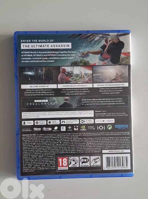 PS5 CD (Hitman 1-2-3) New 1