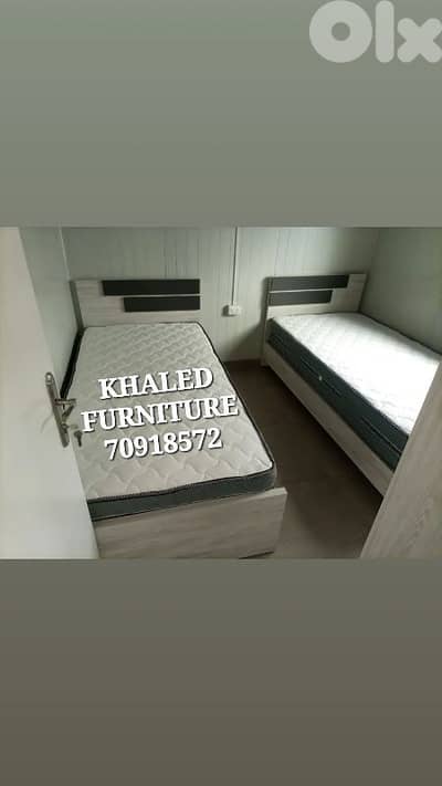 تختين مفرد و نص مع فرشات طبية جديد من المعمل (High Quality)