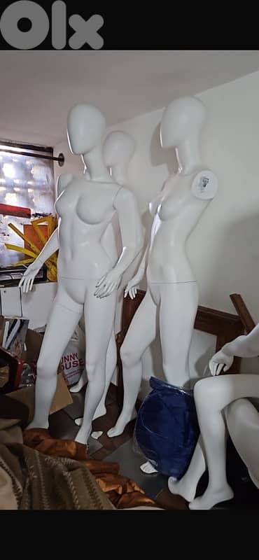 4 mannequins for sale