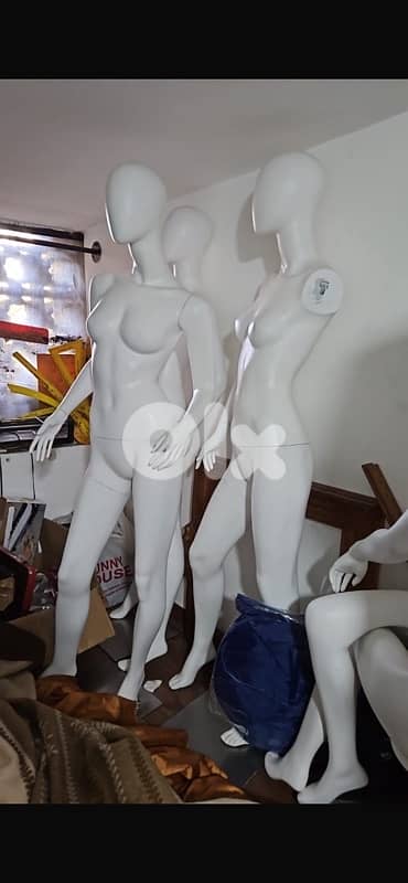 4 mannequins for sale