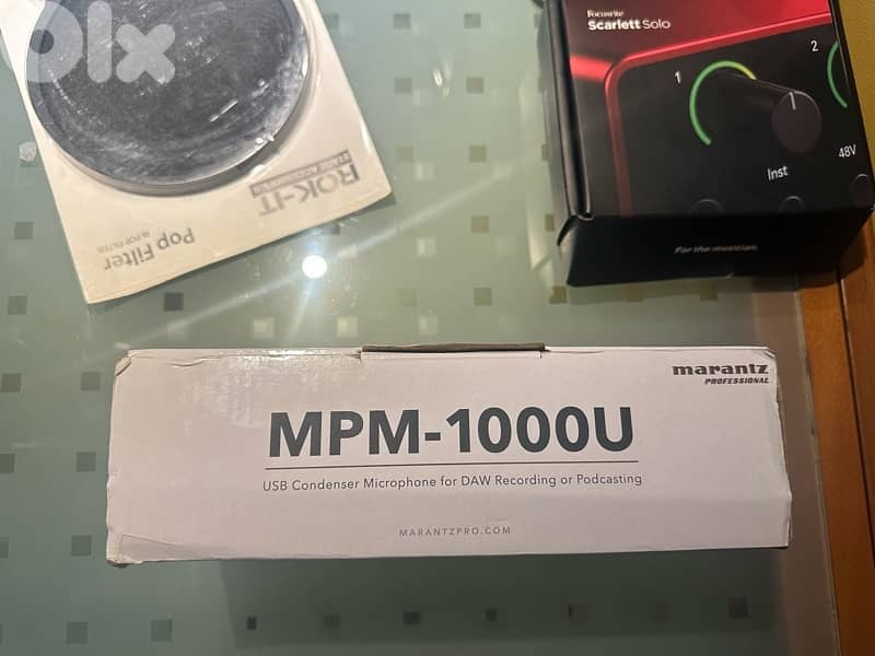 Professional USB Microphone Marantz MPM 1000 2