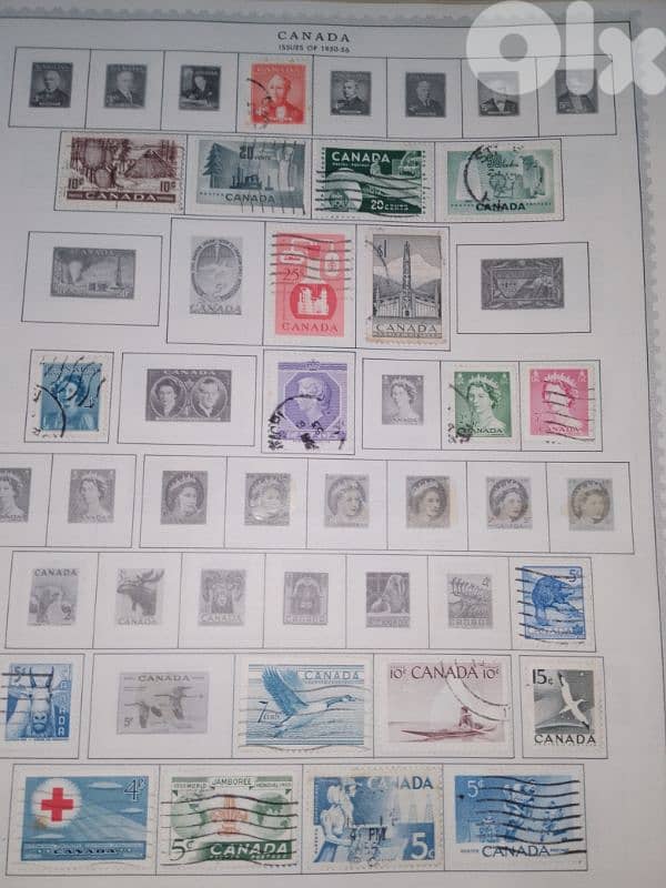 Canada stamps collection 5