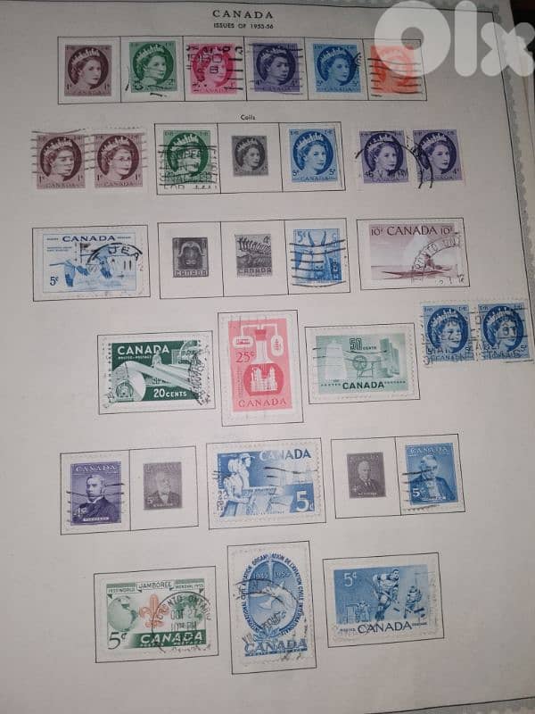 Canada stamps collection 6