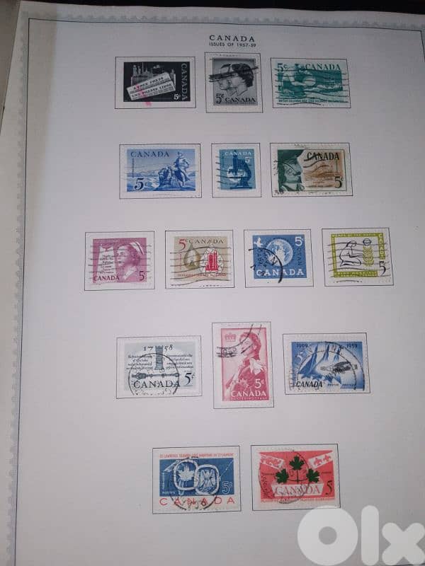 Canada stamps collection 7