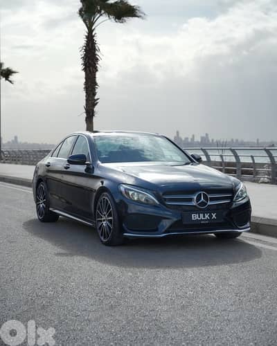 Mercedes C 200 - AMG Package - Panoramic Roof - Red Interior - 2018 MY