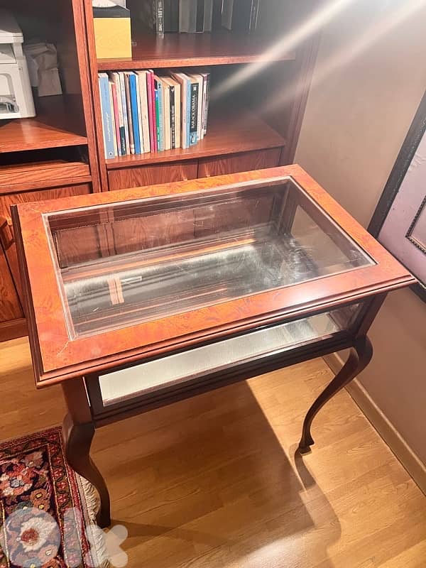 Vintage Top Glass Table 1