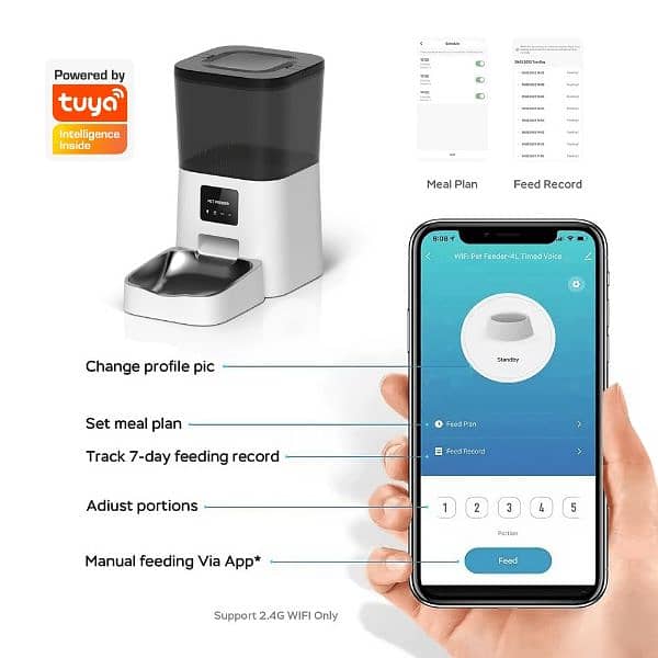 Tuya WiFi Smart Automatic Pet Feeder 2
