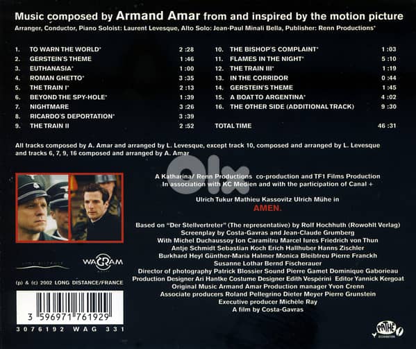 Armand Amar – Amen 1