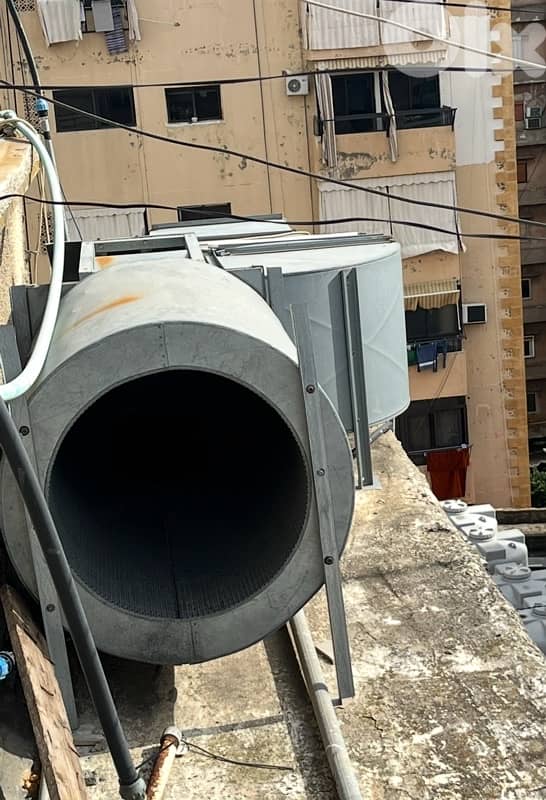 Industrial kitchen Hood motor with silencer 1