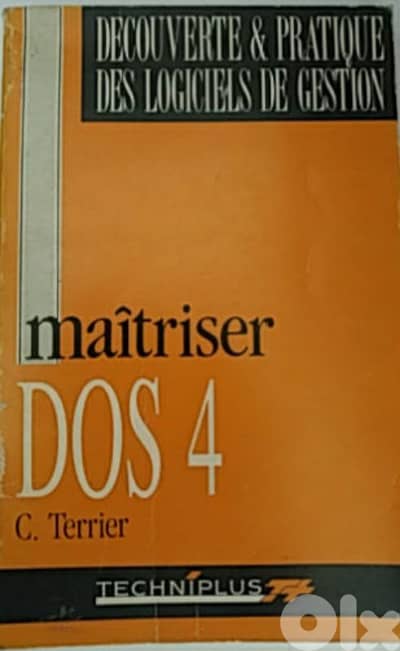Old book Maîtriser DOS4