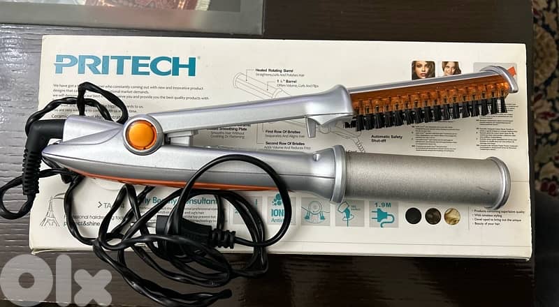 Pritech 2in1 straightener and curler 1