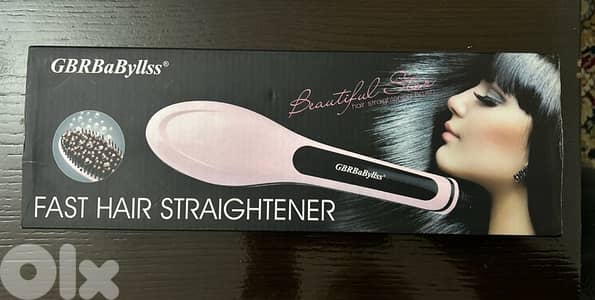 Hair straightener brush GBR Babyllss