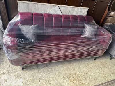 طقم كنبايات شغل توصاية خشب شوح اسفنج إكسترا قماش تركي جديد