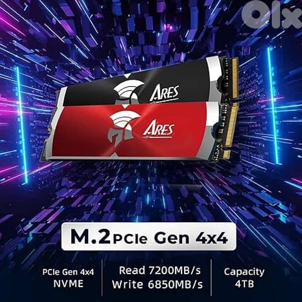 Nvme 2TB , ssd , storage 1