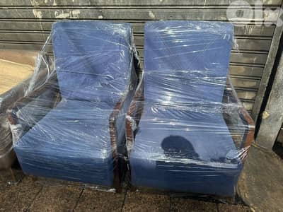 كنباية صغيرة عدد اتنين خشب مرتب شبه جديد كتير نظاف