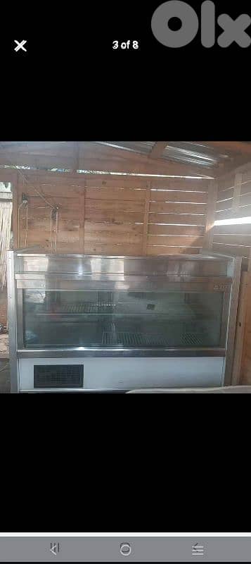 براد واجهة للبيع سناك