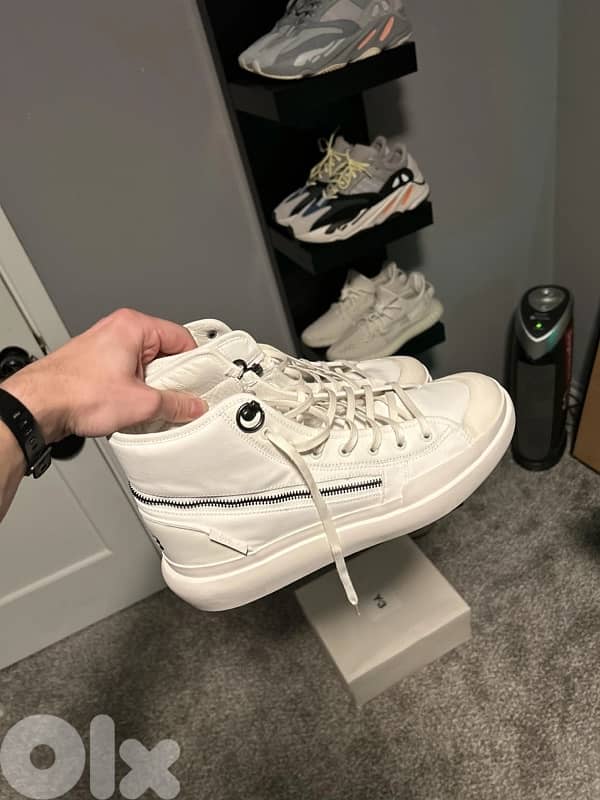 Adidas Y3 ajatu high top sneakers . 1