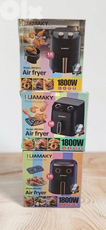 Jamaky 3.5 ampere airfryer
