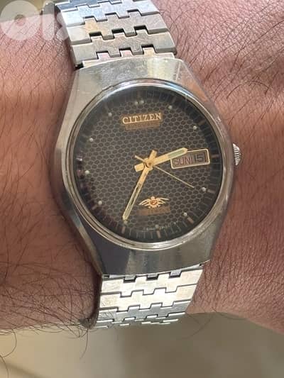Vintage Citizen Eagle 7 Automatic - Rare Honeycomb Dial (Ref. 8200)