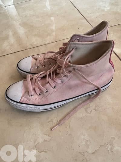 Converse CT Pro High Top-Vapor Pink-Nike Lunarlon Insole - Size 45