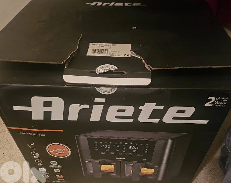 Ariete Air fryer Dual 2