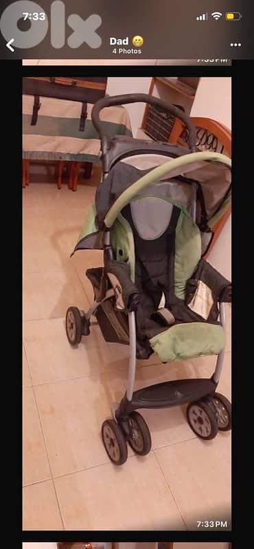 Stroller used like new 140$ negotiable & other baby toys included. 5