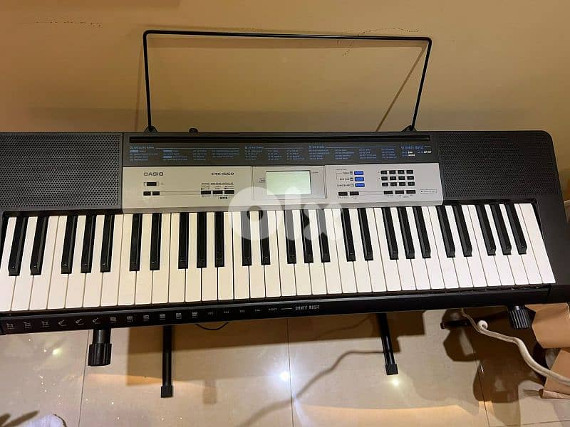Orgue Piano Casio Keyboard CTK-1550 2