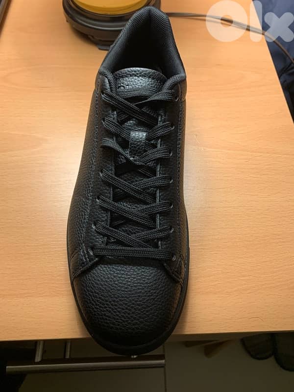 leather black shoes sze 41 2