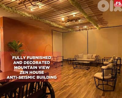 Anti-Seismic,Furnished,Zen house,Achkout/عشقوت REF#FS126967