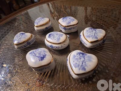 ليموج ايطالي ٧ قطع مميزة شغل يدوي سعر لقطة