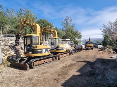 مبيع جميع انواع الرافعات و الحفرات