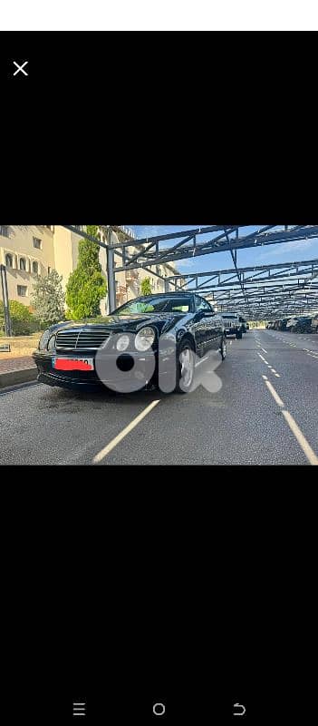 مرسيدس بنز سي ال كيه-كلاس 2001