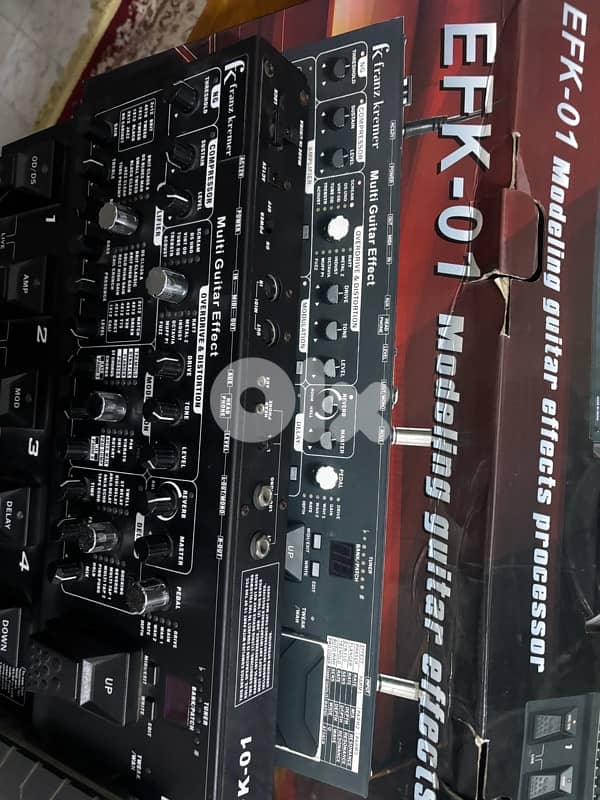 pedal multieffect guitar amp new 2
